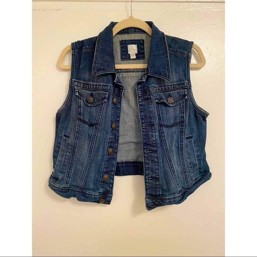 Lauren Conrad Jean Vest